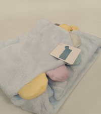 COPERTA CON CAPPUCCIO NEONATI AUM210 Tellini S.r.l. Ingrosso Abbigliamento